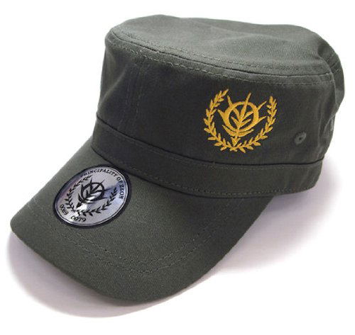 Mobile Suit Gundam Zeon Embroidered Work Cap Moss image 2