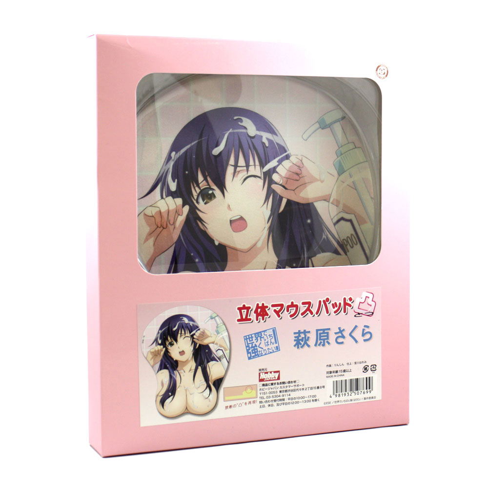 世界でいちばん強くなりたい！ 立体マウスパッド 凸 萩原さくら 他せかつよグッズ Hobby Japan Sekai de Ichiban Tsuyoku Naritai! Mouse Pad: Hagiwara