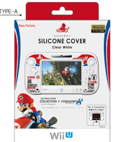 Silicon Cover for Wii U GamePad (Mario Kart 8 Type A)