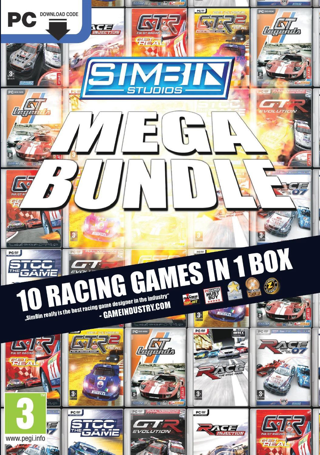 SimBin Mega Bundle STEAM digital for Windows