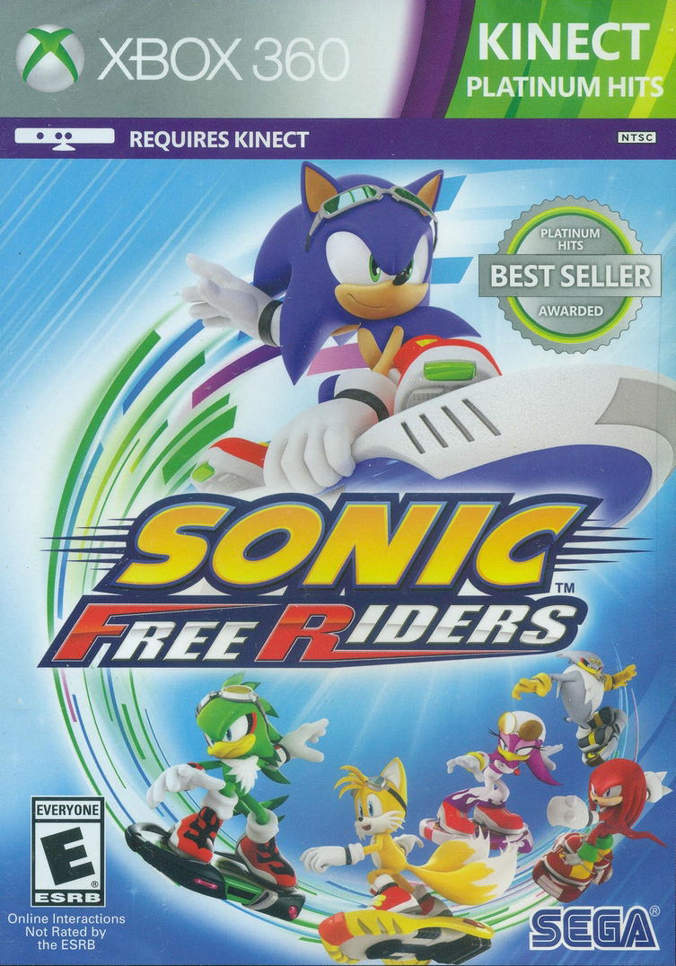 Sonic Free Riders (Platinum Hits) image 1