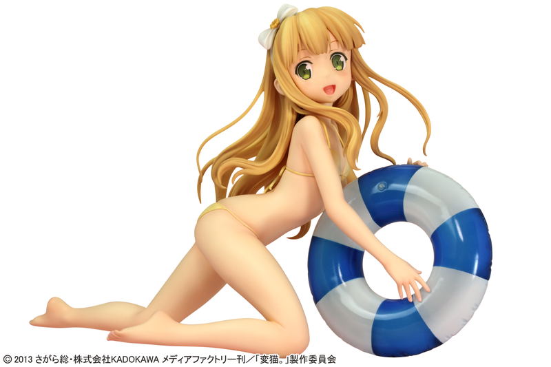 The Hentai Prince and the Stony Cat.: Azuki Azusa Swim Wear Ver. image 1