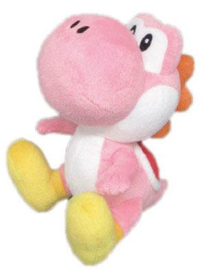 Super Mario Plush Doll: Pink Yoshi (Small)_