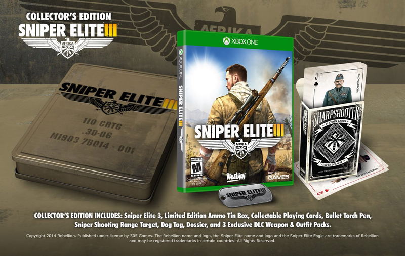 Sniper Elite III (Collector's Edition) image 1