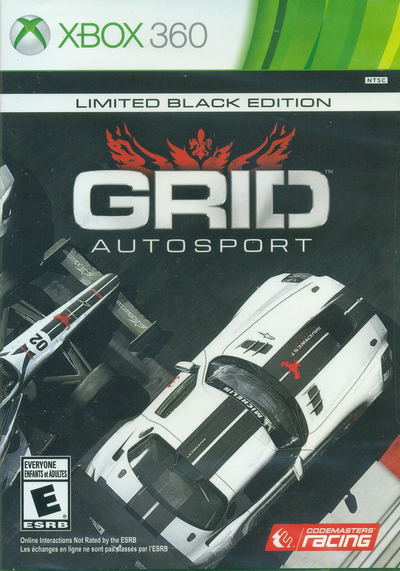 GRID Autosport: Limited Black Edition for Xbox360, Kinect