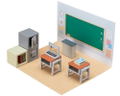 Nendoroid More Cube 01 Classroom Set thumbnail 1