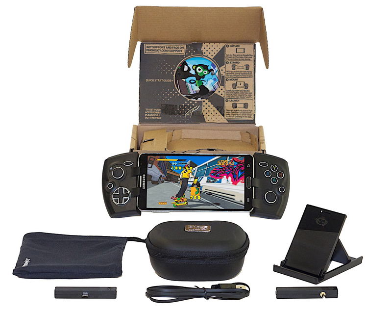 Phonejoy Bluetooth Game Controller (Black) (Pro Bundle) image 1