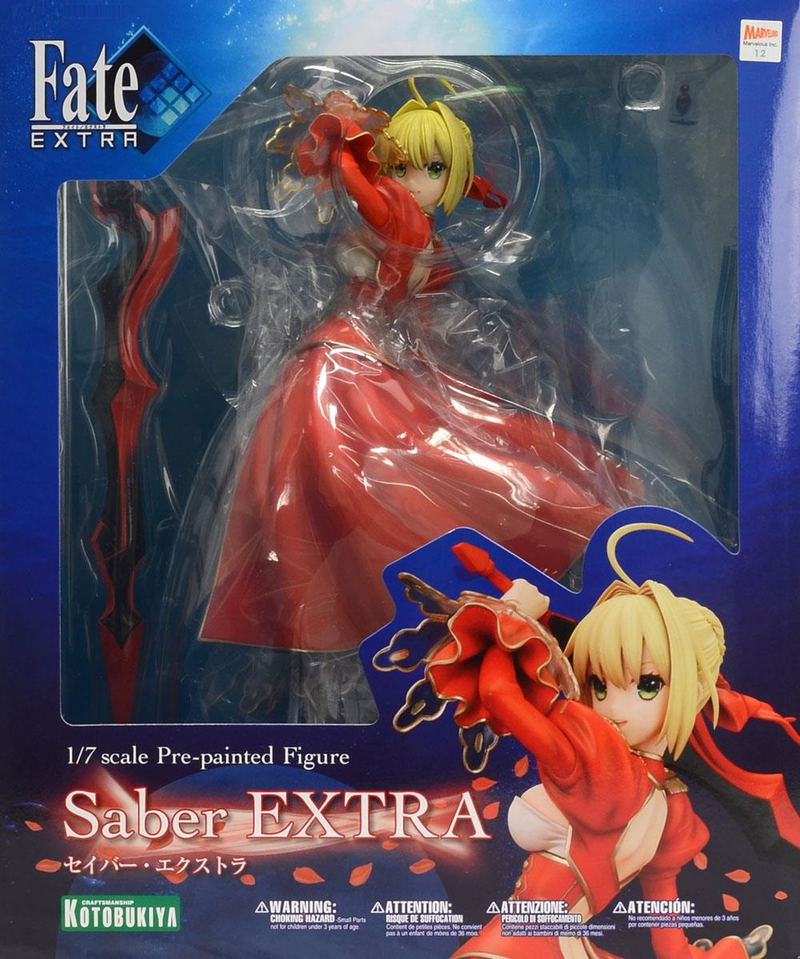 Fate/Extra 1/7 Scale Pre-Painted Figure: Saber Extra Kotobukiya Ver. (Re-run) image 9