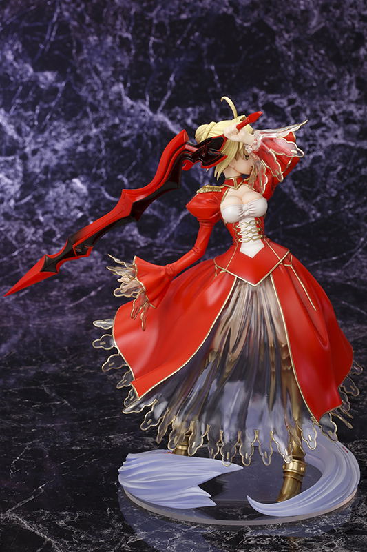 Fate/Extra 1/7 Scale Pre-Painted Figure: Saber Extra Kotobukiya Ver. (Re-run) image 3