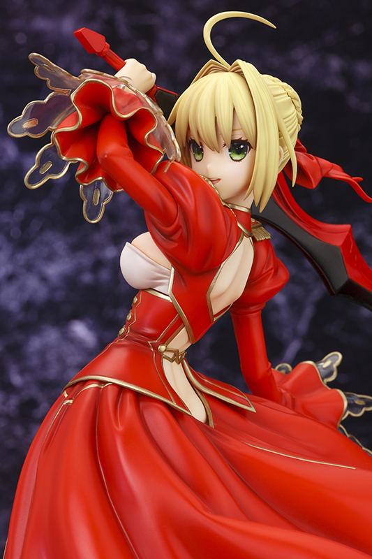 Fate/Extra 1/7 Scale Pre-Painted Figure: Saber Extra Kotobukiya Ver. (Re-run) image 7