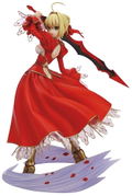 Fate/Extra 1/7 Scale Pre-Painted Figure: Saber Extra Kotobukiya Ver. (Re-run) thumbnail 1