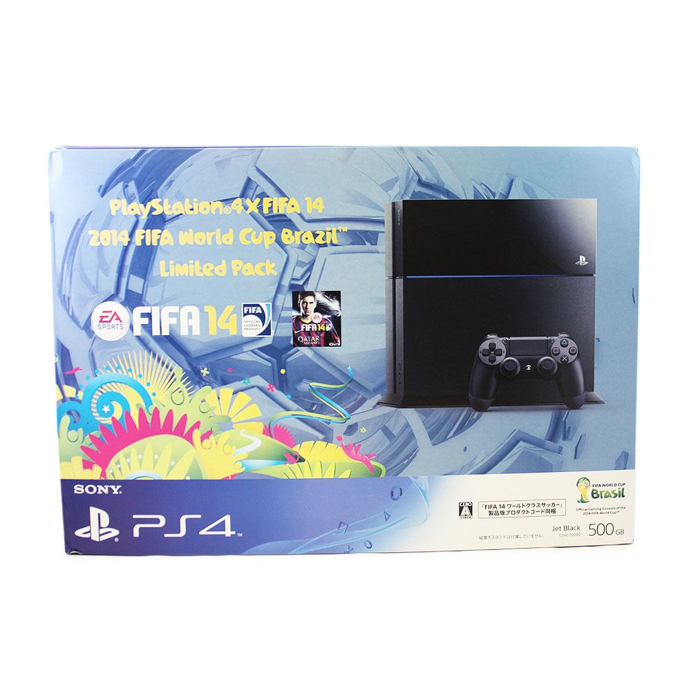 PlayStation 4 System - [2014 FIFA World Cup Brazil Limited Pack]