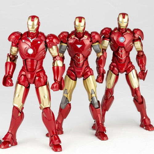 SCI-FI Revoltech Series No.036 Iron Man: Mark 3 (Re-run) image 4