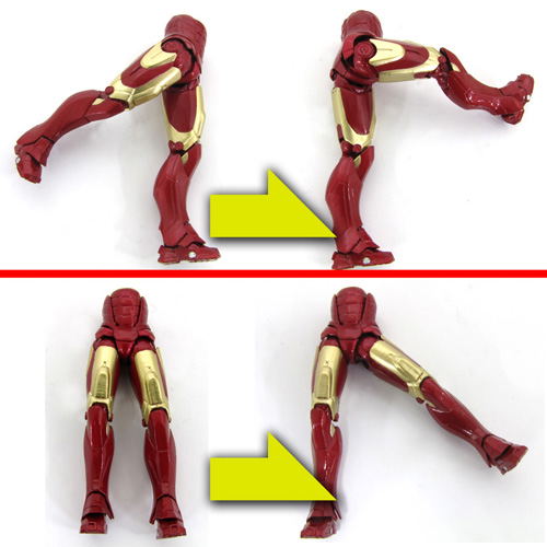 SCI-FI Revoltech Series No.036 Iron Man: Mark 3 (Re-run) image 7