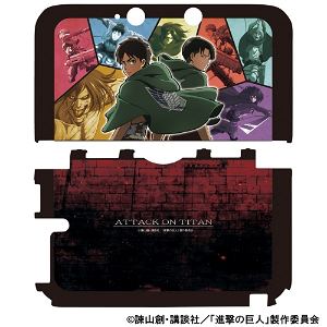 Shingeki No Kyojin Protect Case for 3DS LL (Anime Color)