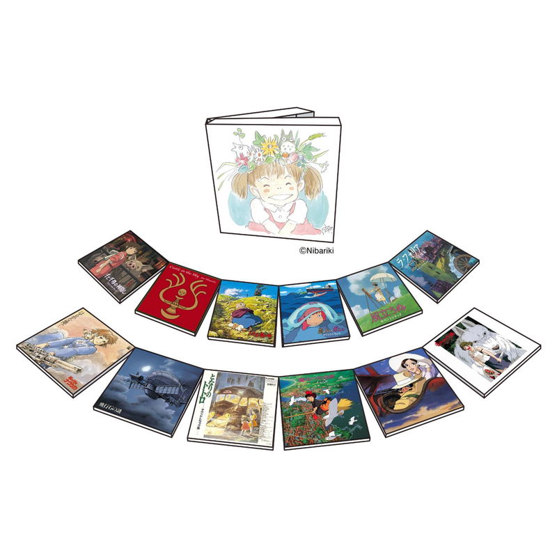 Studio Ghibli - Miyazaki Hayao & Hisaishi Joe Soundtrack Box [12HQCD+CD] image 2