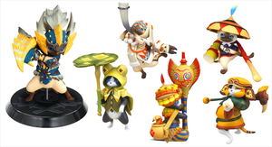 Capcom Figure Builder Standard Model Monster Hunter: Otomo Airou Vol.2_