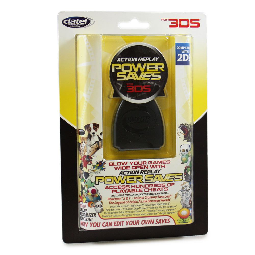 Action Powersaves Cheat Device for 3DS Games for Nintendo Nintendo 3DS LL / XL, Nintendo 2DS
