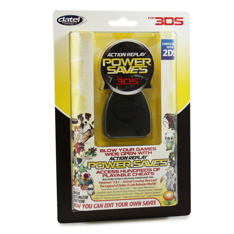 Action Replay Powersaves Cheat Device for 3DS Games image 1