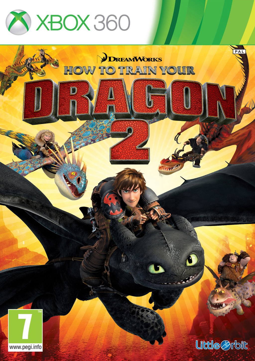 How to Train Your Dragon 2 for Xbox360, Kinect