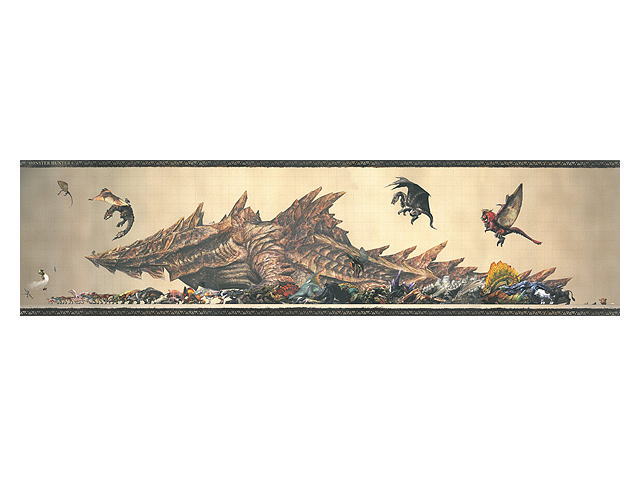 Monster Hunter 4 Monster Size Chart Poster image 1