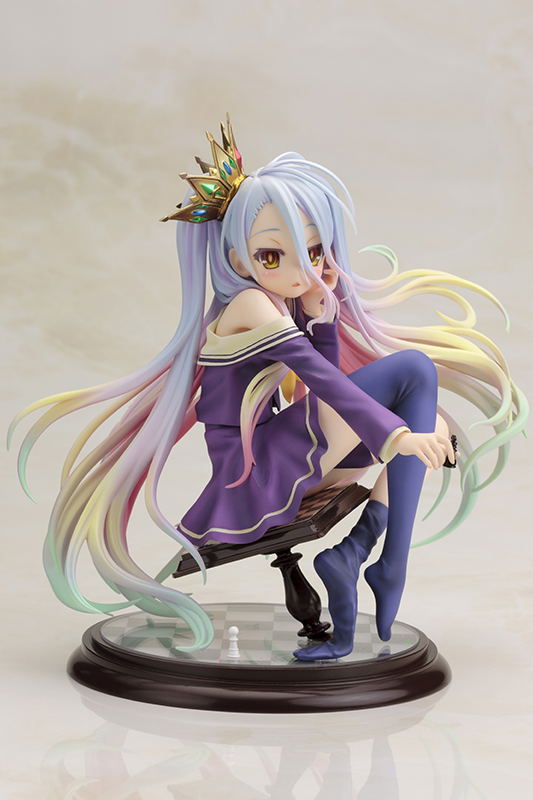 No Game No Life 1/7 Scale Pre-Painted Figure: Shiro image 2