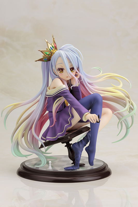 No Game No Life 1/7 Scale Pre-Painted Figure: Shiro image 3