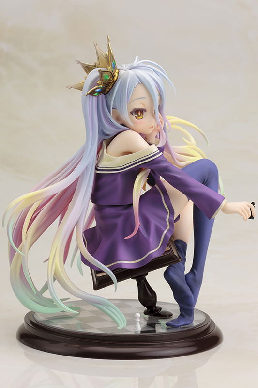 No Game No Life 1/7 Scale Pre-Painted Figure: Shiro image 4