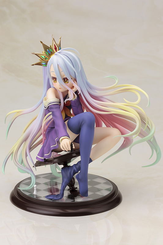 No Game No Life 1/7 Scale Pre-Painted Figure: Shiro image 6
