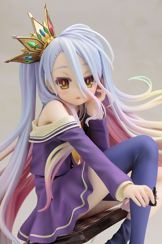 No Game No Life 1/7 Scale Pre-Painted Figure: Shiro image 8