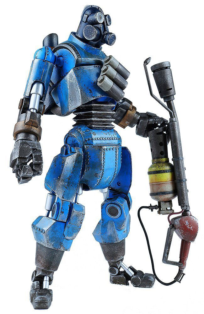 Team Fortress 2: Robot Pyro Blue image 1