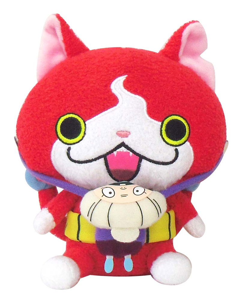 Youkai Watch Kuttari Plush: Jibanyan × Auntie Pakuro