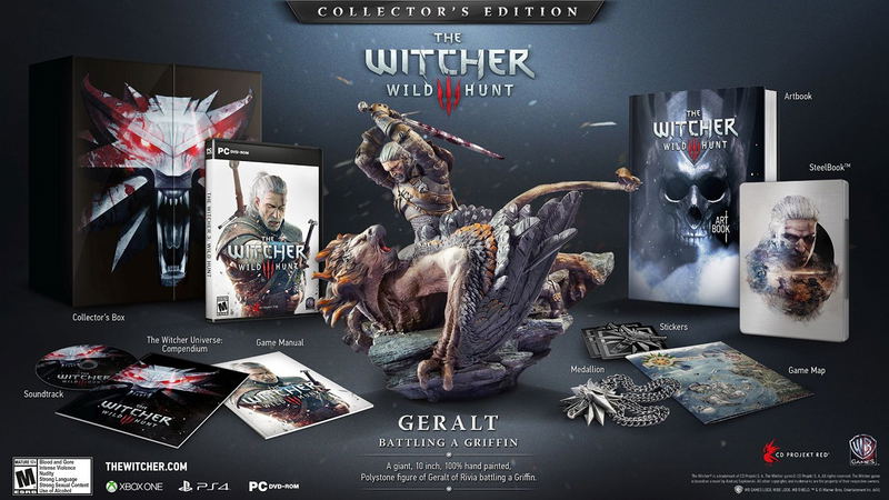 The Witcher 3: Wild Hunt (Collector's Edition) (DVD-ROM) image 1