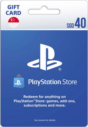 PlayStation Network Card (SGD$ 40 / for Singapore network only)_