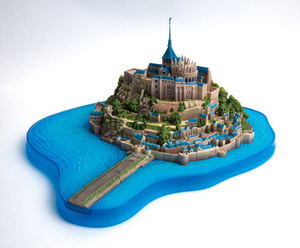 World Heritage Kumkum Puzzle: Mont-Saint-Michel [stopped production]_