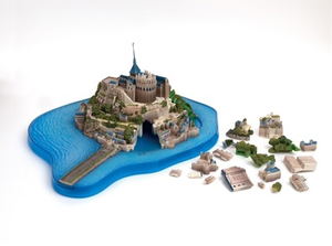 World Heritage Kumkum Puzzle: Mont-Saint-Michel [stopped production]_