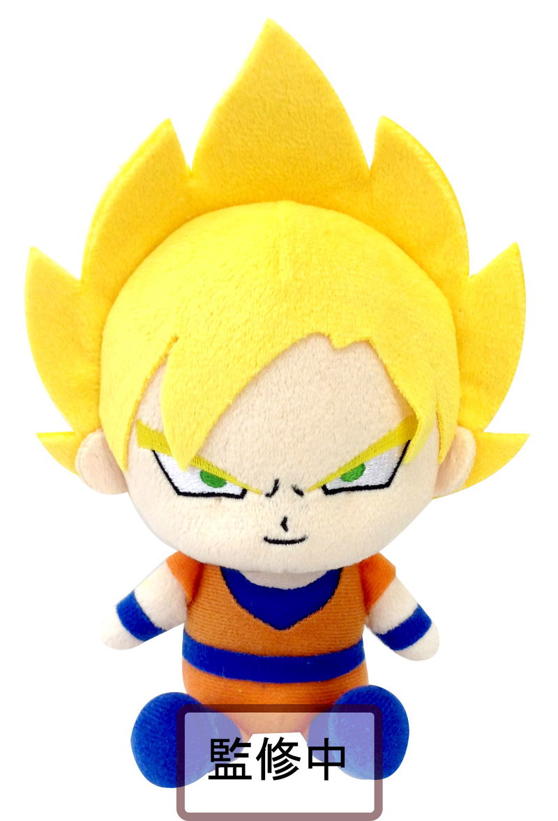 Dragon Ball Kai Mini Plush Cushion Vol. 2: Son Goku (Super Saiya-jin) image 1
