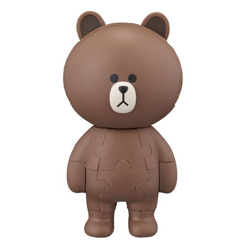 Line Friends Kumkum Puzzle: Brown
