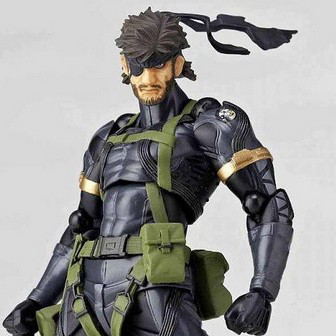 REVO-TECH 131 SNAKE スネーク リボルテック MGSPW Revoltech Yamaguchi Series No.131 Metal Gear Solid Peace Walker