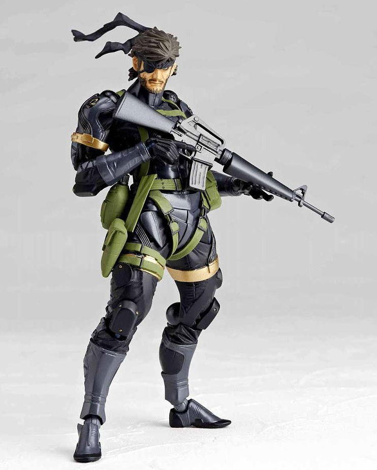 Revoltech Yamaguchi Series No.131 Metal Gear Solid Peace Walker: Snake (Re-run) image 3