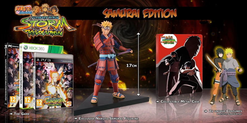 Naruto Shippuden: Ultimate Ninja Storm Revolution [Samurai Edition] (English) image 1