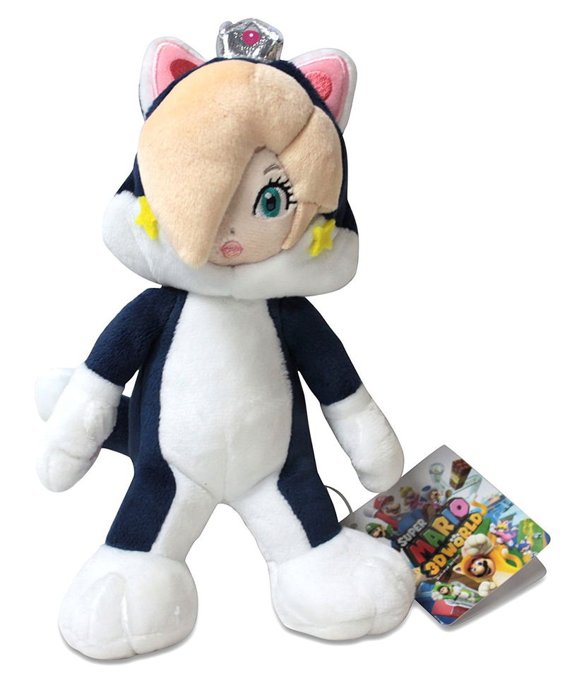 Super Mario 3D World Plush: Cat Rosalina (S) (Re-run) image 1