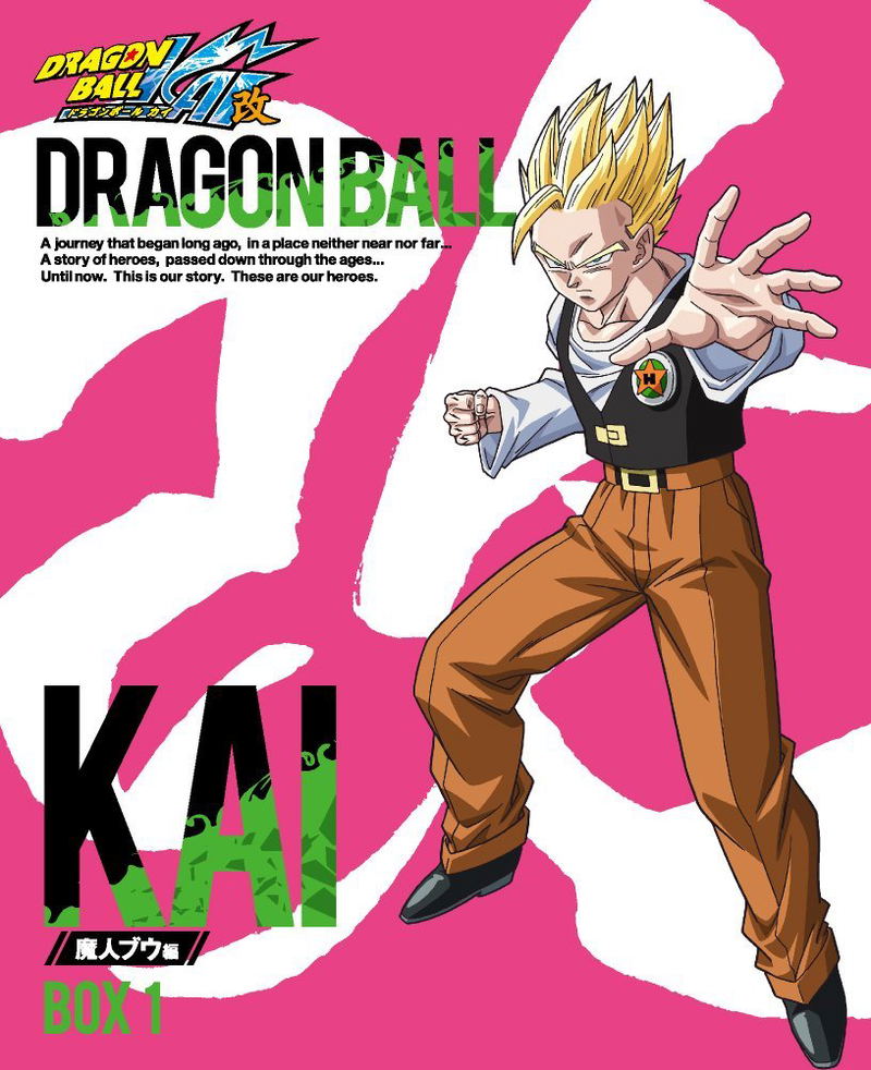 Dragon Ball Kai Majin Buu Hen Dvd Box