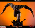 God of War Statue: Lunging Kratos thumbnail 1
