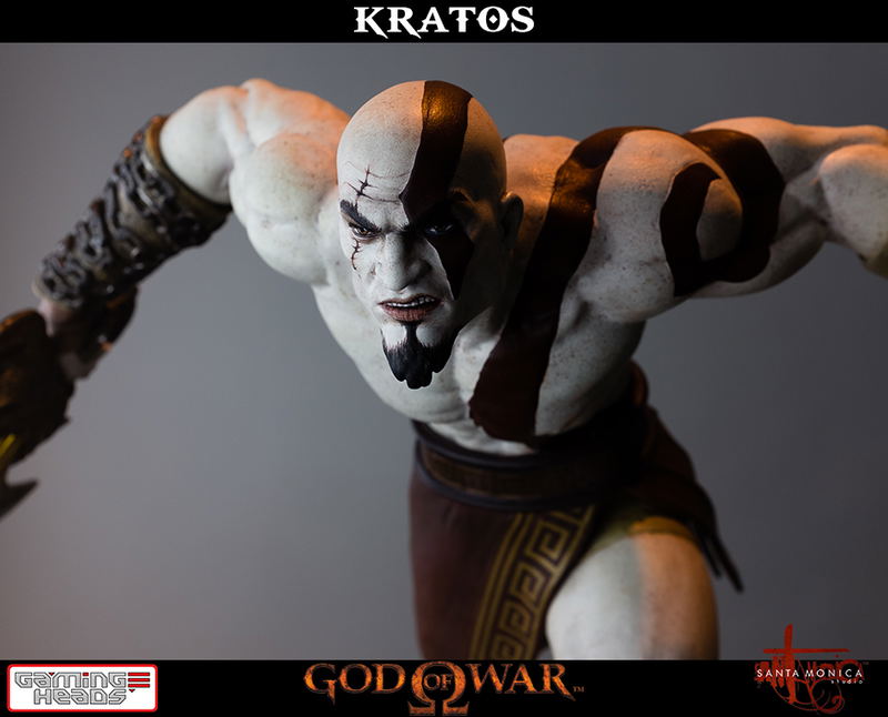 God of War Statue: Lunging Kratos image 11