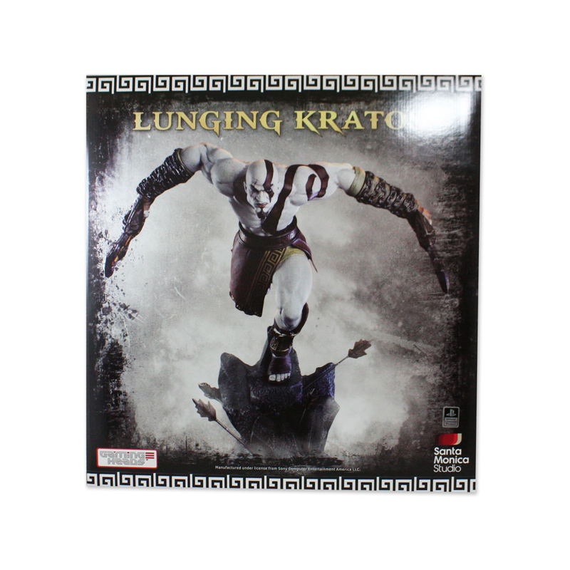 God of War Statue: Lunging Kratos image 26