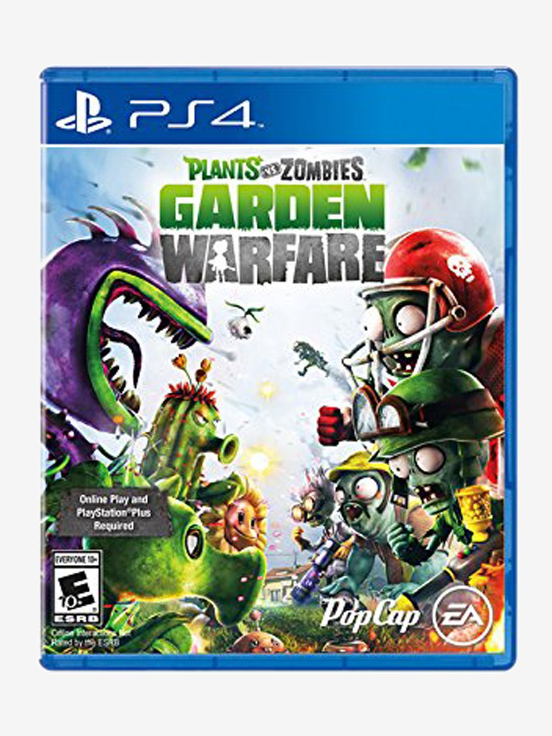 Plants vs. Zombies Garden Warfare - Split Screen Gameplay and Boss