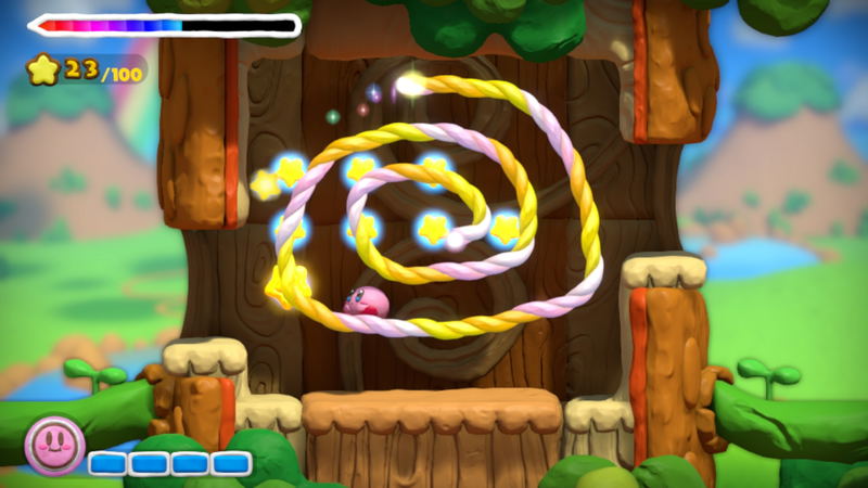 Kirby and the Rainbow Paintbrush image 11