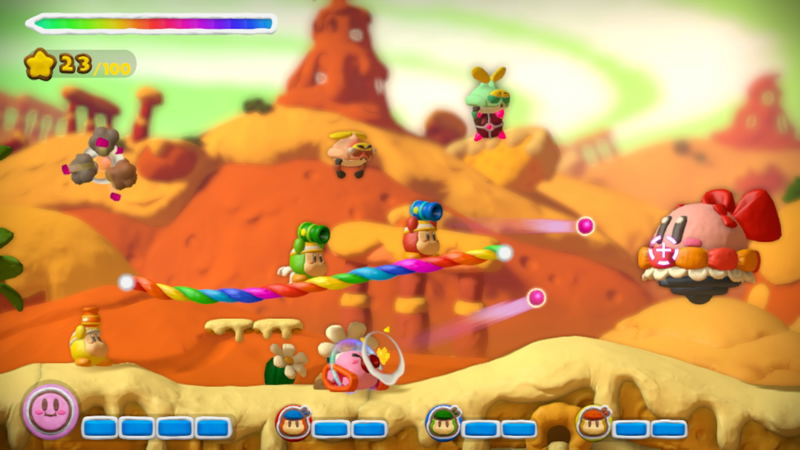 Kirby and the Rainbow Paintbrush image 16