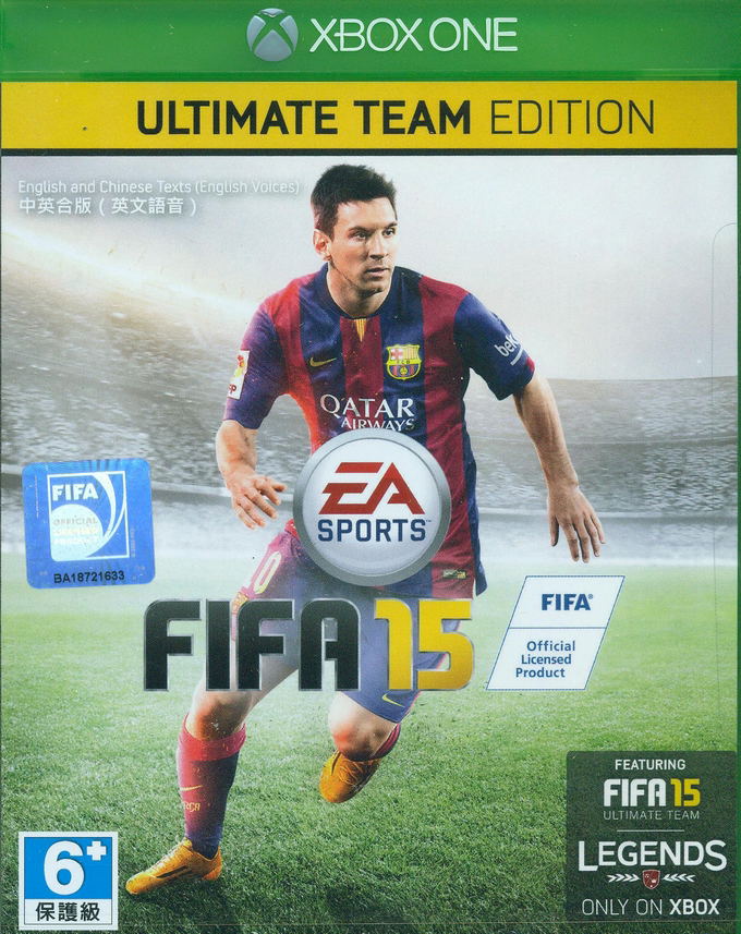 FIFA 15 Ultimate Team Edition (Chinese & English Sub) image 1